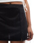 Фото #5 товара Miss Selfridge tipped side bow skort