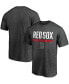 Фото #3 товара Men's Charcoal Boston Red Sox Win Stripe T-shirt