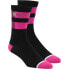 Black / fluo pink