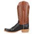 Фото #3 товара R. Watson Boots Full Quill Ostrich Square Toe Embroidered Cowboy Mens Size 9.5