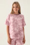 Фото #2 товара Painted Toz Pembe Kız Çocuk T-Shirt