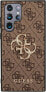 Фото #3 товара Guess Guess GUHCS22L4GMGBR S908 S22 Ultra brązowy/brown hardcase 4G Big Metal Logo