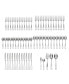 Фото #1 товара Satin Moda 65 Piece Flatware Set, Service For 12