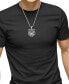 EFFY® Men's Panther 22" Pendant Necklace in Sterling Silver