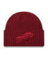 Men's Cardinal Buffalo Bills Color Pack Cuffed Knit Hat