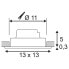 Einbaustrahler New Tria