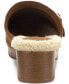 ფოტო #5 პროდუქტის Women's Dakotaa Slip-On Buckled Cozy Clogs, Created for Macy's