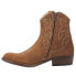 Фото #3 товара Dingo Daisy Mae Suede Embroidered Round Toe Zippered Cowboy Booties Womens Size