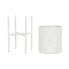 Set of Planters DKD Home Decor Metal White Shabby Chic (31 x 31 x 58 cm)