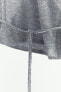 Фото #13 товара Шерстяной кардиган с завязками ZARA