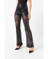 Фото #2 товара Women's Flared Sequins Pants