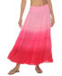 Фото #1 товара Women's Smocked-Waist Ombre Skirt Cover-Up