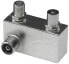 Фото #4 товара axing TZU 21-65 - Cable splitter/combiner - 5 - 1006 MHz - Silver - Metal - Male/Female - A