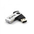 Фото #2 товара Xlyne SWG Swing 16GB - 16 GB - USB Type-A / Lightning - 2.0 - 8 MB/s - Swivel - Black,Silver