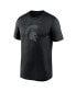 Фото #2 товара Men's Black Michigan State Spartans Primetime Legend Logo T-Shirt