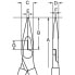 Bahco 2430 S-200 VDE Flachrundzange 200 mm