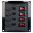 Фото #1 товара Автоматический выключатель Talamex Switch Panel 4-Fuses Черный