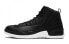 Jordan Air Jordan 12 Retro Nylon 高帮 复古篮球鞋 男款 黑白 / Кроссовки Jordan Air Jordan 130690-004