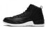 Фото #2 товара Jordan Air Jordan 12 Retro Nylon 高帮 复古篮球鞋 男款 黑白 / Кроссовки Jordan Air Jordan 130690-004