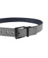 ფოტო #4 პროდუქტის Big Boys Casual Two-in-One Reversible Roller Bar Buckle Jean Belt