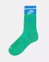 Фото #1 товара Nike Everyday Cushioned 1 pack crew socks in green