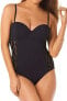 Amoressa Miraclesuit Women's 182757 China Doll One-Piece Swimsuit Black Size 10