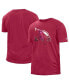 Фото #4 товара Men's Red Arizona Cardinals 2022 Sideline Ink Dye T-shirt