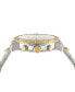 ფოტო #2 პროდუქტის Men's Chronograph Date Quartz Bicocca Gold-Tone, Silver-Tone Stainless Steel Bracelet 46mm