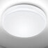 Фото #1 товара LE 24 W LED Bathroom Ceiling Light, 2200 lm, 6000 K, Diameter 26.5 cm, IP54 Waterproof Round Bathroom Lamp, 120° Beam Angle, Daylight White Lamps for Kitchen, Balcony, Bathroom, Living Room, Bedroom, Hallway [Energy Class F]