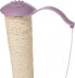 Фото #7 товара Trixie Drapak stojący ze słupkiem Junior, 40 × 50 × 38 cm, liliowy/naturalny