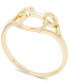 ფოტო #2 პროდუქტის Children's Mickey Mouse Silhouette Ring in 14k Gold