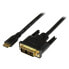 Фото #2 товара StarTech.com 2m (6.6 ft) Mini HDMI to DVI Cable - DVI-D to HDMI Cable (1920x1200p) - 19 Pin HDMI Mini Male to DVI-D Male - Digital Monitor Cable Adapter M/M - Mini HDMI to DVI Adapter - 2 m - Mini-HDMI - DVI-D - Male - Male - Straight