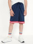 Фото #1 товара IOC Heritage© Graphic Mesh Basketball Shorts for Boys