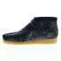 Фото #10 товара Clarks Wallabee Boot 26162546 Mens Blue Suede Lace Up Chukkas Boots