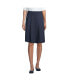 ფოტო #1 პროდუქტის Women's School Uniform Ponte Pleat Skirt at the Knee