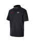 Men's Black Georgia Bulldogs Coaches Half-Zip Short Sleeve Jacket