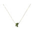 ფოტო #1 პროდუქტის Butterfly — Green jade pendant necklace