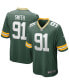 Фото #1 товара Men's Preston Smith Green Green Bay Packers Game Team Jersey