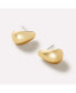 Фото #6 товара Gold Huggie Earrings - Alessia