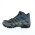 Фото #5 товара Merrell Moab Velocity Mid Waterproof J099431W Mens Gray Wide Work Boots