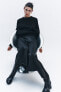 Фото #10 товара Джемпер ZARA Свитер с карманами из вязаного полотна