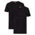 Фото #2 товара HUGO Short sleeve v neck T-shirt