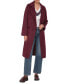 ფოტო #4 პროდუქტის Women's Double-Breasted Walker Coat