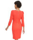 Women's 3/4-Sleeve Sheath Dress