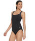 Фото #1 товара Women's TYR Mantra Controlfit One-Piece Swimsuit Sz. 8 (Black) 150041