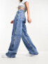 Фото #5 товара Tommy Jeans Claire high rise wide leg jeans in light wash