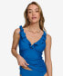 ფოტო #5 პროდუქტის Women's Ruffled Tummy-Control Tankini Top