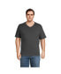 Фото #1 товара Big & Tall Super-T Short Sleeve V-Neck T-Shirt