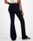 Juniors' High-Rise Flare-Hem Jeans