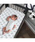 Фото #3 товара Classic Snoopy 100% Cotton White/Black Fitted Baby Crib Sheet